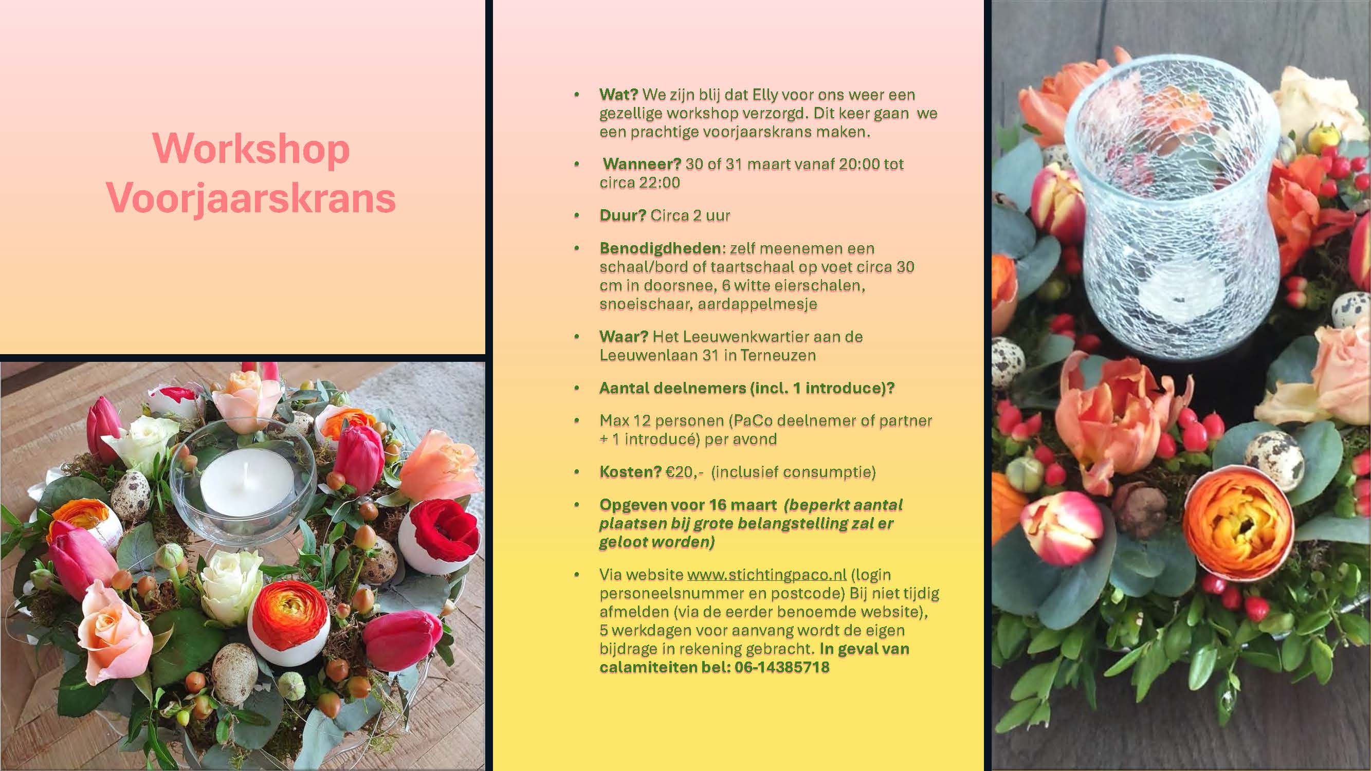 Workshop Voorjaarskrans 30-03-2026